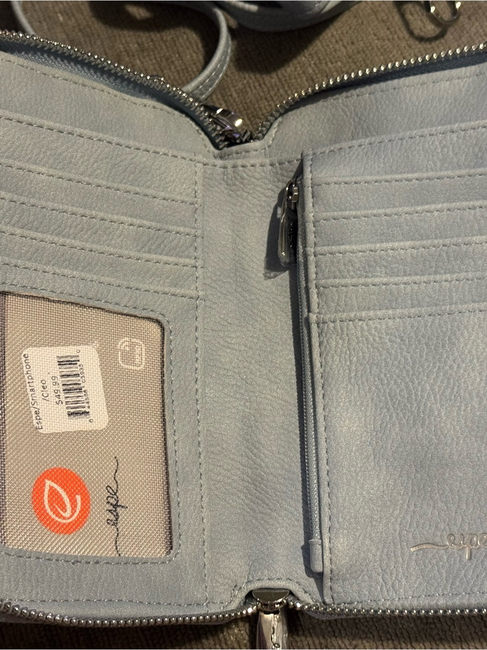 Espe vegan leather crossbody phone pouch - Picture 4 of 7